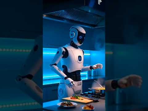 Ai Robot On Digital networking computer #ai #robot # networking #computer#video