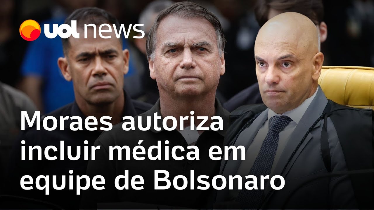 Moraes autoriza inclusão de médica em equipe de Bolsonaro após piora nos episódios de soluço