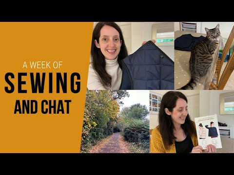 A week of sewing & chat | Follow along with me for a week!