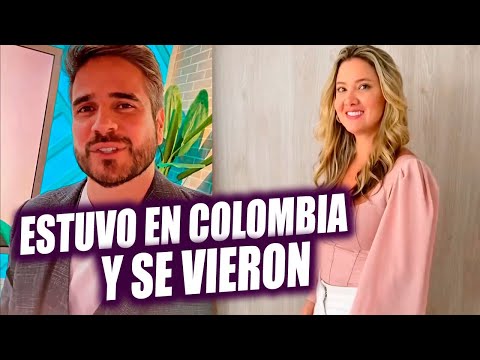 Daniel Arenas Estuvo En Colombia Y Estuvo Con Daniela Alvarez