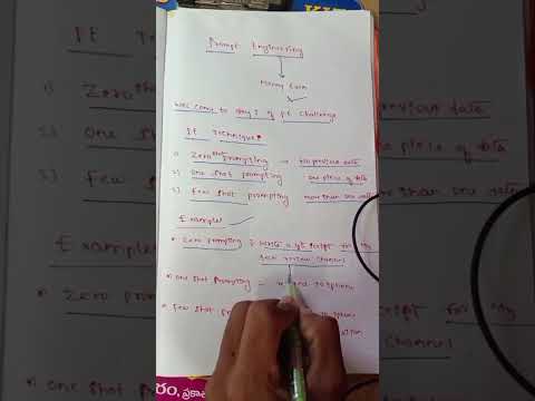 🚀 Day 3 || Prompt Engineering Challenge || Telugu