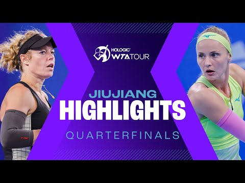 Sramkova & Trevisan battle, Siegemund features in quarterfinals of Jiujiang | WTA Match Highlights