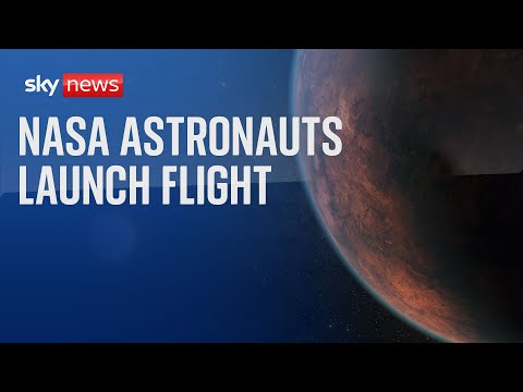 Watch: NASA astronauts launch  Boeing Starliner Crew Flight Test