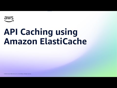 API Caching using Amazon ElastiCache | Amazon Web Services