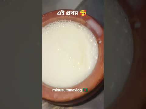 কখনো দই বানাইনি🤗আর ট্রাই করলাম #minusultanavlog #yougotthis #food #reels #recipe #shorts #দই #মজার 😋