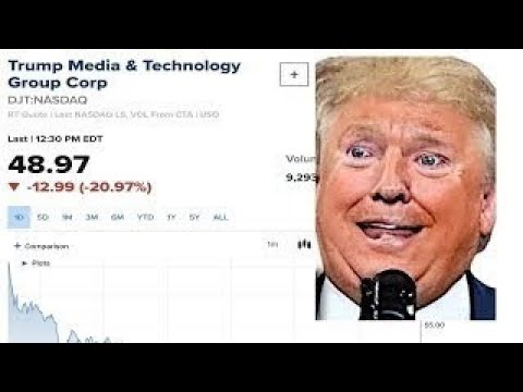 COMEDY! WATCH Trumps Media Stocks CRASH IN REAL TIME Th1 For ex trading not to make.