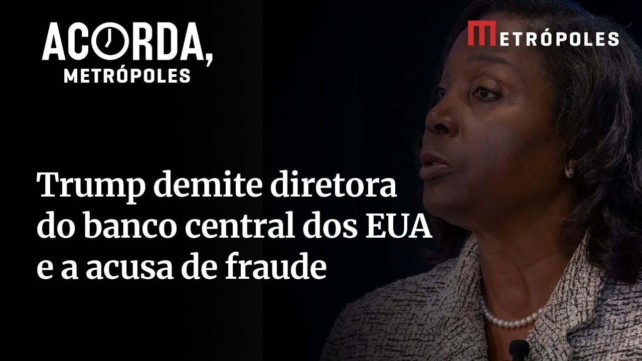 “É muito preocupante”, diz economista sobre demissão de diretora do banco central dos EUA