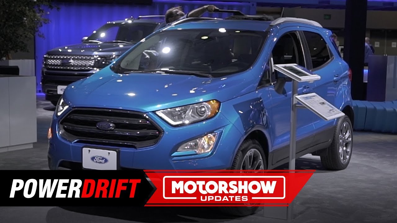 2019 Ford Ecosport : Longer than 4 meters : 2018 LA Auto Show : PowerDrift