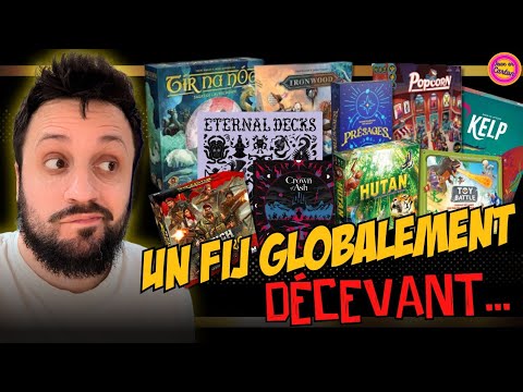 44 Jeux de sociétés présentés au FIJ...et une déception générale !