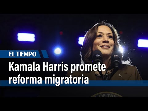 Kamala Harris promete reforma migratoria en primera visita electoral a la frontera | El Tiempo