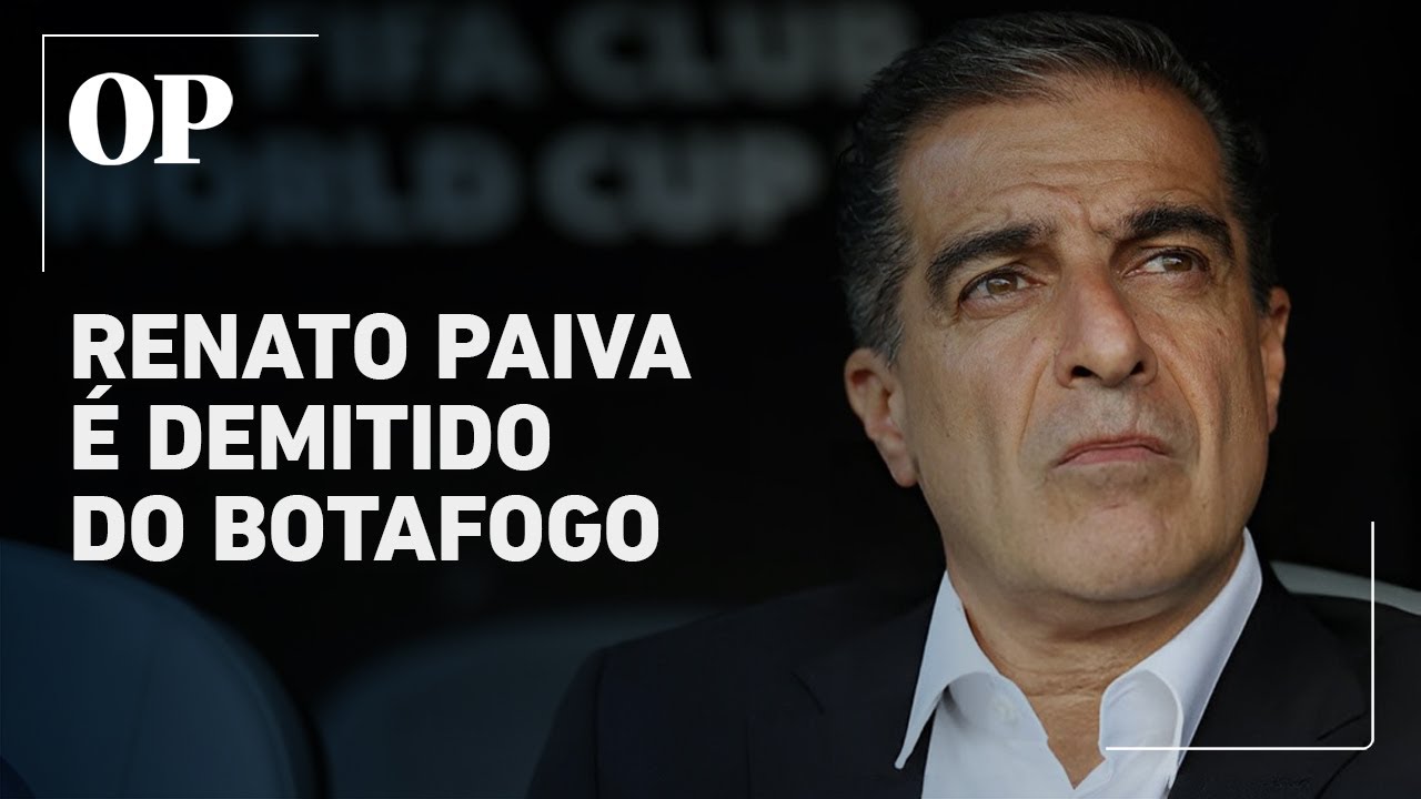 Botafogo demite Renato Paiva após derrota para o Palmeiras e eliminação no Mundial de Clubes