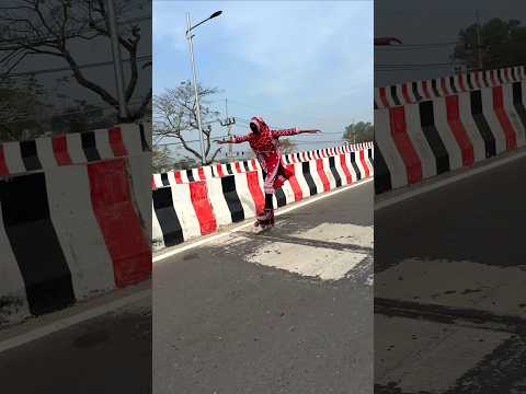 Skating stunt,don’t try it without any training #skating #skills #skater #skateboarding #rollerblad