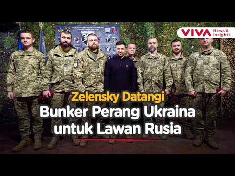 Zelensky Turun Gunung! Pasukan Ukraina Siaga Lawan Serangan Rusia