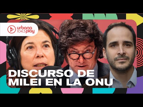 Está viendo otra cosa: Martín Schapiro sobre el discurso de Milei en la ONU #DeAcáEnMás