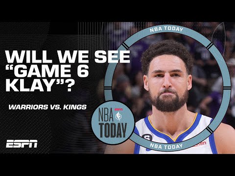 Game 6 Klay Alert  Will Thompson help the Warriors close out the Kings? | NBA Today video clip