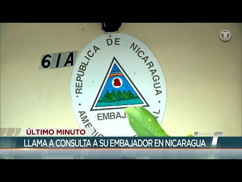 Cancillería de Panamá llama a consultas a embajador en Nicaragua