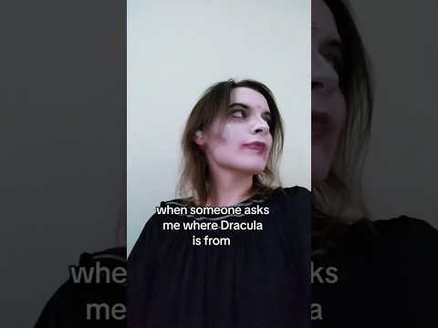 Getting a good grade in vampire studies 🧛 #skit #comedy #haha #funny #comedyvideo