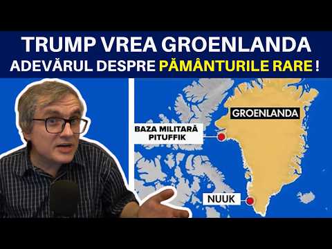 Groenlanda = aurul secolului? Adevărul despre pământurile rare!
