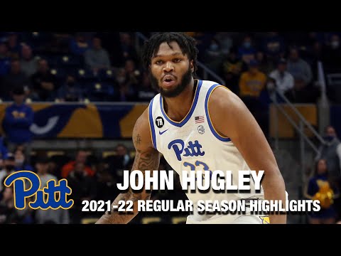 Acc Football Basketball 🏀 John Hugley Regular Season Highlights | Pittsburgh Forward