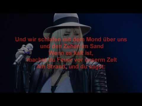 Sarah Connor - Zelt am Strand Lyrics