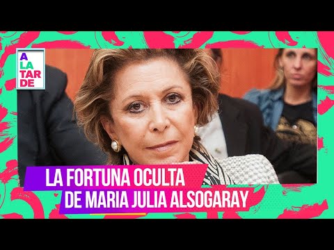 LA HERENCIA EMBARGADA DE MARIA JULIA ALSOGARAY: ¿CUÁL ES SU FORTUNA OCULTA? | A LA TARDE