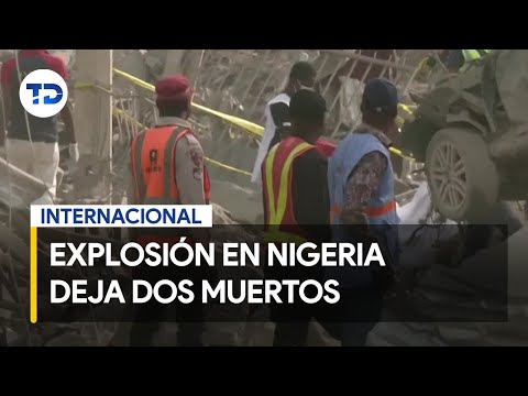 Dos personas fallecieron tras una explosión en Nigeria