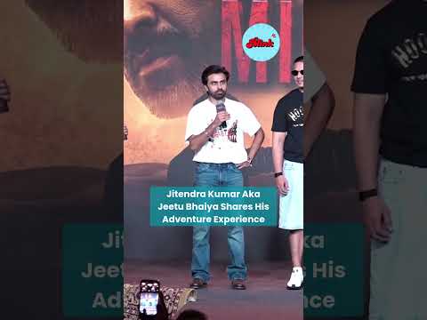 Jitendra Kumar <strong>Aka</strong> Jeetu Bhaiya Shares His Adventure Experience | Fun Stories &amp; Memorable Moments