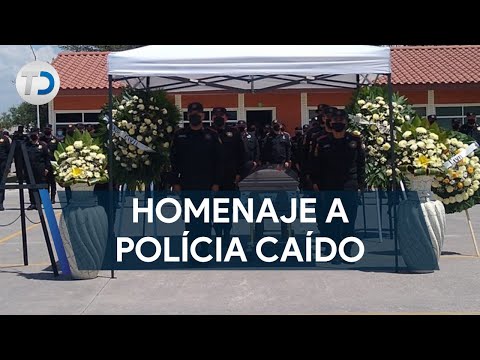 Rinden homenaje a elemento de Fuerza Civil fallecido en enfrentamiento