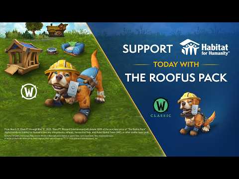 The Roofus Pack Trailer | World of Warcraft