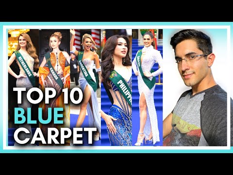 Miss Earth 2023 - Top 10 de la Blue Carpet (Alfombra Azul)