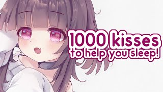 1000 Mwahs To Help You Sleep ASMR! ❤️ Personal Attention, Silliness & 