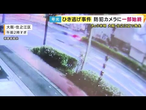 「猛スピードで立ち去る様子」が防カメに　自転車をひき逃げし死亡させた疑いで軽自動車を運転の男逮捕「小動物にぶつかったと思った」容疑を一部否認