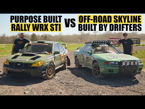 Safari GTR vs. Subaru WX STI: Rally Car Showdown at Rally Ranch