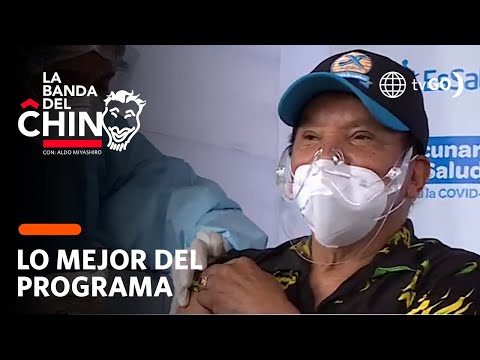 La Banda del Chino: Melcochita recibió la segunda dosis de la vacuna contra el coronavirus