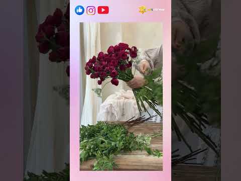 Mẫu hoa hồng cho ngày 20/10 gửi tặng đến phái đẹp