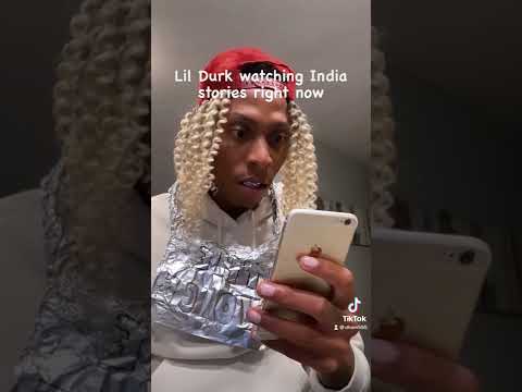Lil Durk goin through it right now lol #LilDurk #IndiaRoyale #IceSpice #Glorilla