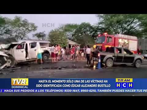 Fatal accidente de tránsito deja tres personas muertas en carretera a San Lorenzo, Valle