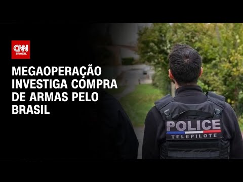 Megaoperação investiga compra de armas pelo Brasil | CNN NOVO DIA