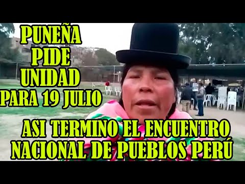 DELEGACIONES DE CUSCO Y PUNO SE MOVILIZAN EN LIMA PIDEN UNIDAD PARA RECUPERAR DEMOCRACIA EL 19 JULIO