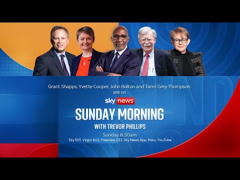 Sunday Morning with Trevor Phillips: Grant Shapps, Yvette Cooper, John Bolton & Tanni Grey-Thompson