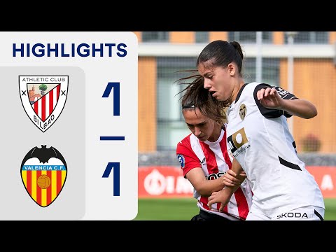 ATHLETIC CLUB 1 - 1 VCF FEMENINO | RESUMEN LIGA F