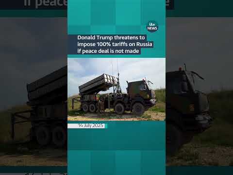Donald Trump threatens to impose 100% tariffs on Russia if peace deal is not made