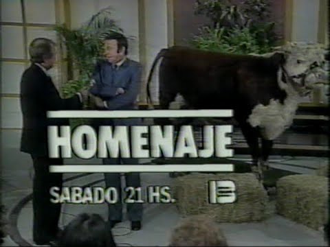 DiFilm - Promo Programa Homenaje a Francia con Juan Carlos Mareco por Canal 13 (1986)