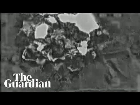 Video released by Israeli military said to show strikes on 'weapons stockpiles' in Syria