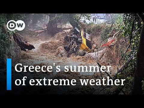 Storm Daniel batters Greece, Turkey and Bulgaria with heavy rain | DW News