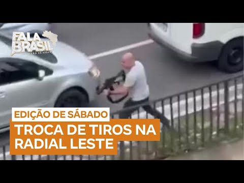 Policiais trocam tiros com bandidos em avenida movimentada de São Paulo