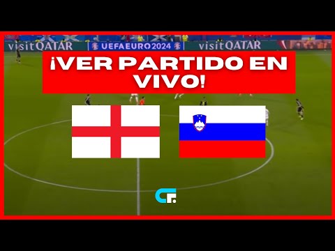 INGLATERRA vs ESLOVENIA EN VIVO  EUROCOPA 2024  GRUPO C