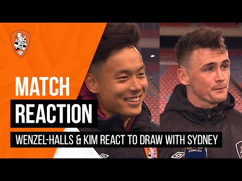 Dylan Wenzel-Halls & Danny Kim | Post-Match Reaction | Roar 1 - 1 Sydney Dylan Wenzel-Halls & Danny Kim | Post-Match Reaction | Roar 1 - 1 Sydney