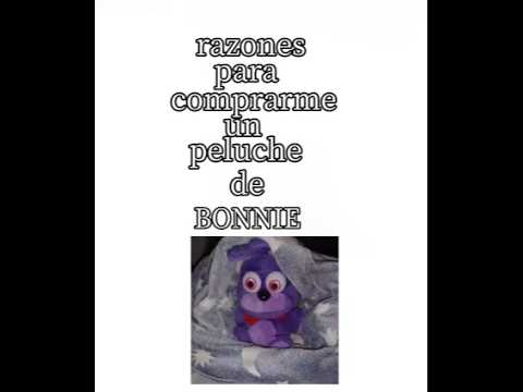 Razones para darme un peluche de fnaf 🤑 #fnaf