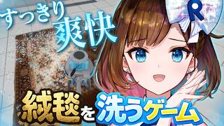 【絨毯を洗うゲーム】清掃！爽快！夏！【ロート製薬 根羽清ココロ】
